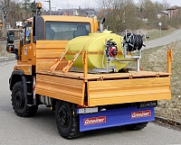 Zavlažovací nádrž BWS 130, 4000 l s čerpadlem